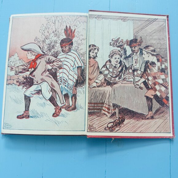 Vintage 1920s Book, "The Little Washingtons at School" Rare Children's Book - Picture 7 of 8